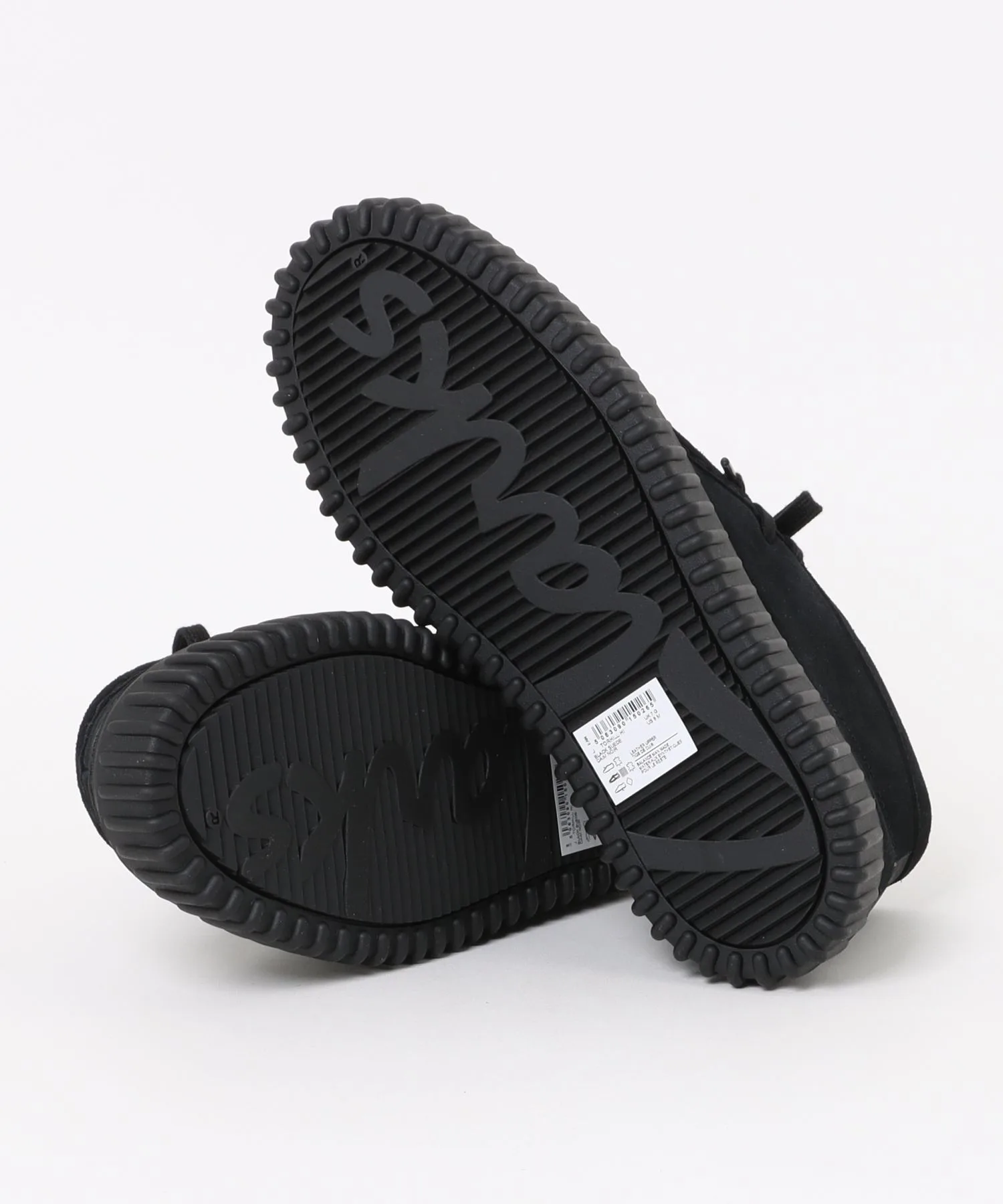 Мужские ботинки высокие с массивной подошвой TORHILL HI Clarks чёрные — фото 3