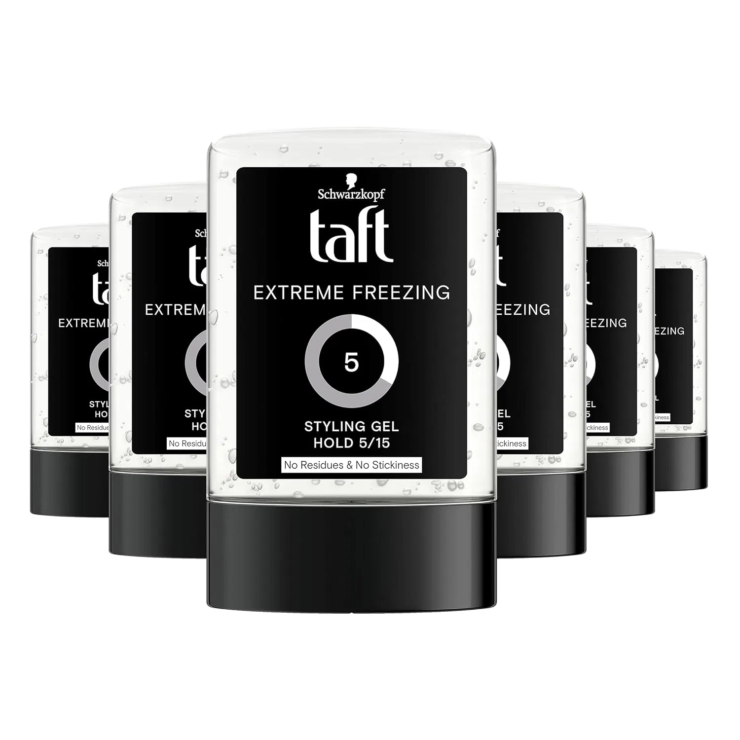 Гель для укладки волос «Taft Extreme Freezing» от Schwarzkopf, 6 x 300 мл Taft