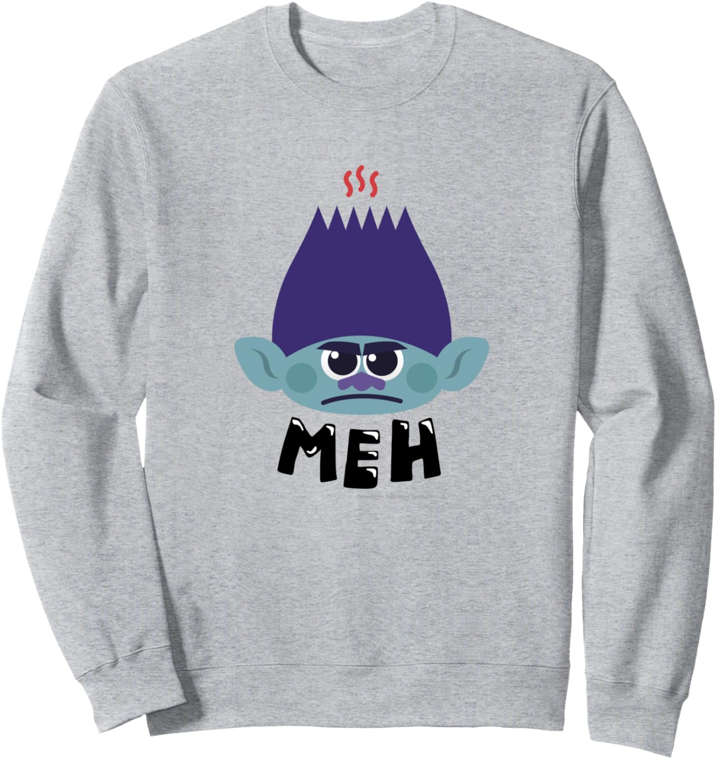 

Толстовка Trolls BRUNCH MEH, серая
