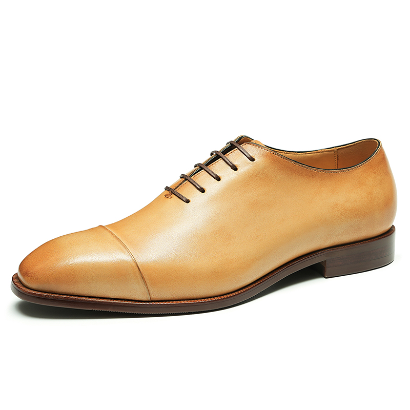 

Туфли мужские низкие, черные/желтые ASTON M.JAZZ, Earth Yellow