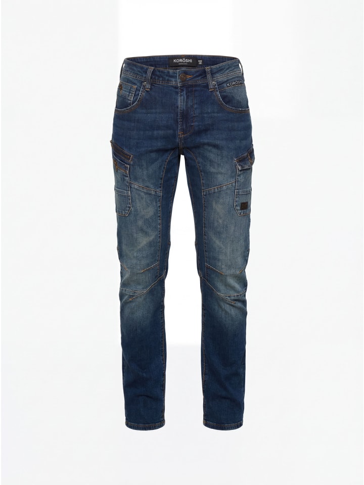 

KOROSHI Обычные джинсы синего цвета
