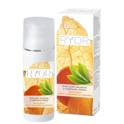 

RYOR Derma Ryor Крем против покраснений кожи и сосудистых звездочек с пробиотиками 1,7 унции