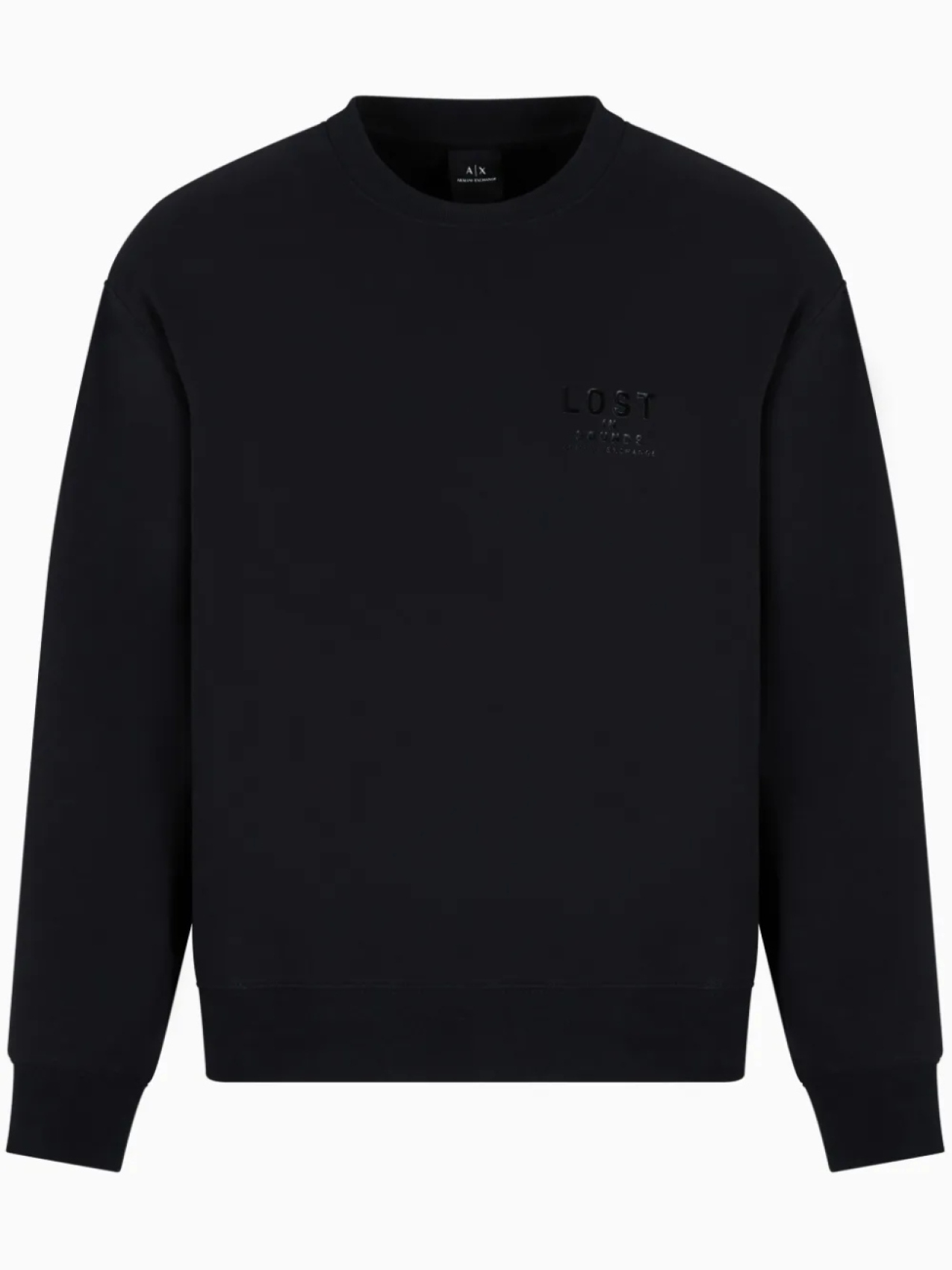 

Armani Exchange толстовка с логотипом, черный
