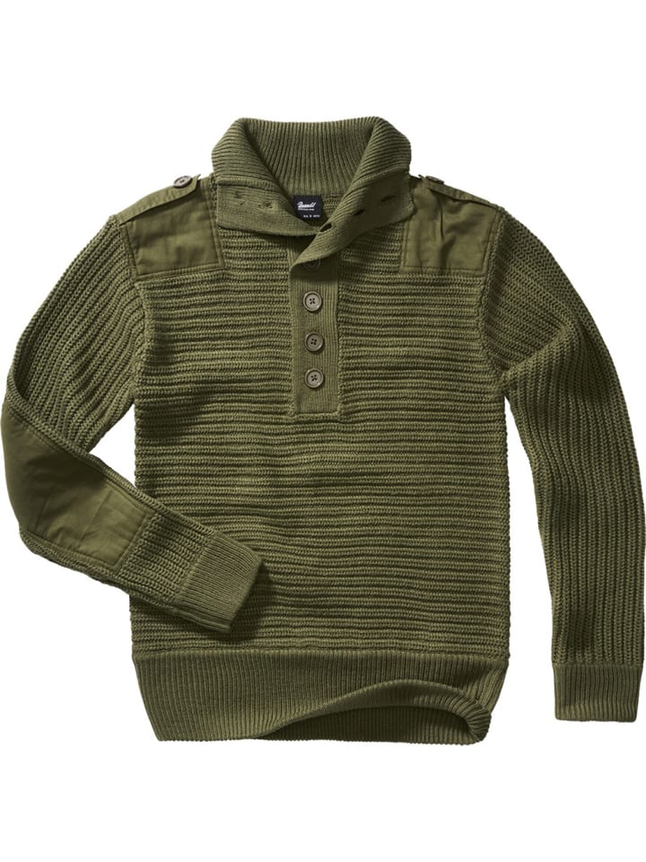 

Brandit Свитер «Альпийский пуловер» зеленого цвета