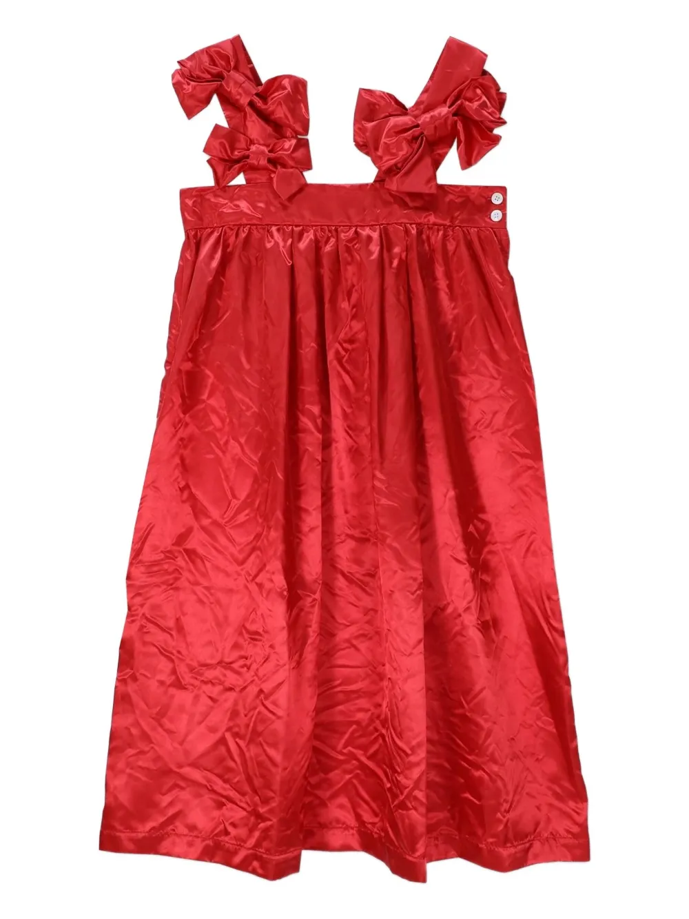 

Платье с бантом Comme Des Garçons Girl, красный