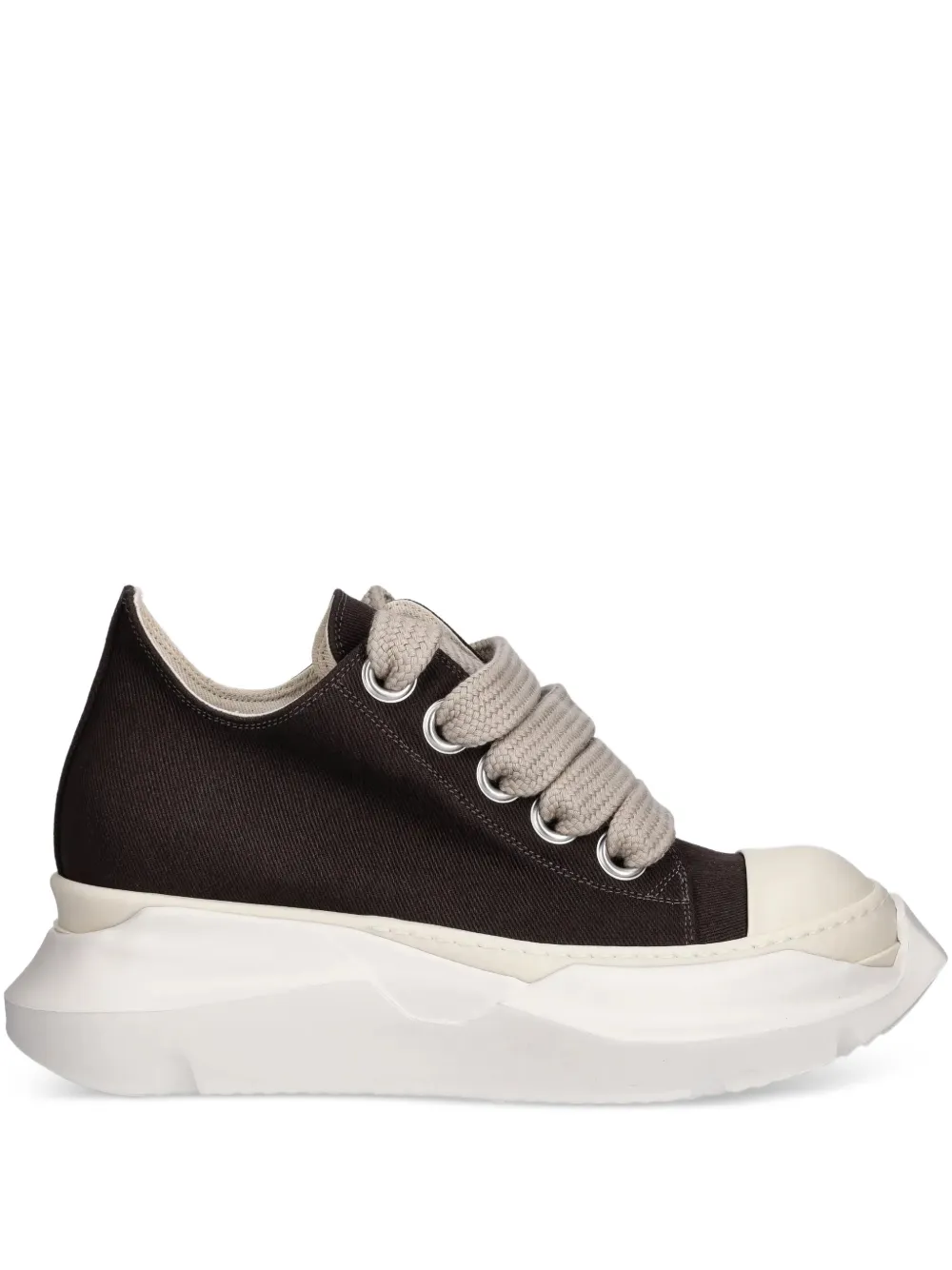 

Кроссовки Jumbolace Abstract Low Sneaks Rick Owens Drkshdw, коричневый
