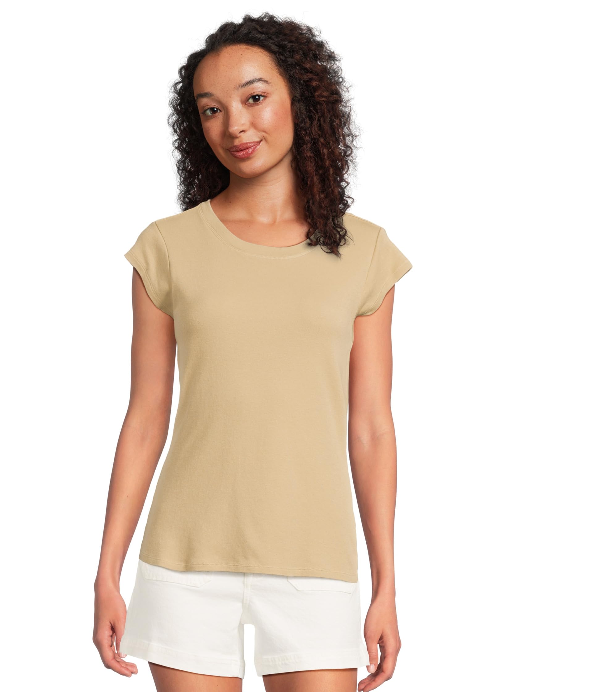 

Футболка Mod-o-doc Cap Sleeve Crew Neck Slim Tee, Puddle