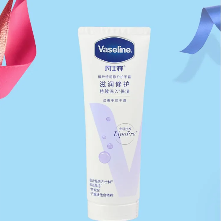 Интенсивный восстанавливающий и увлажняющий крем для рук Vaseline, 50ml*2 — фото 4