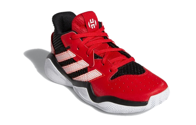 Кроссовки adidas Harden Stepback Scarlet GS — фото 3