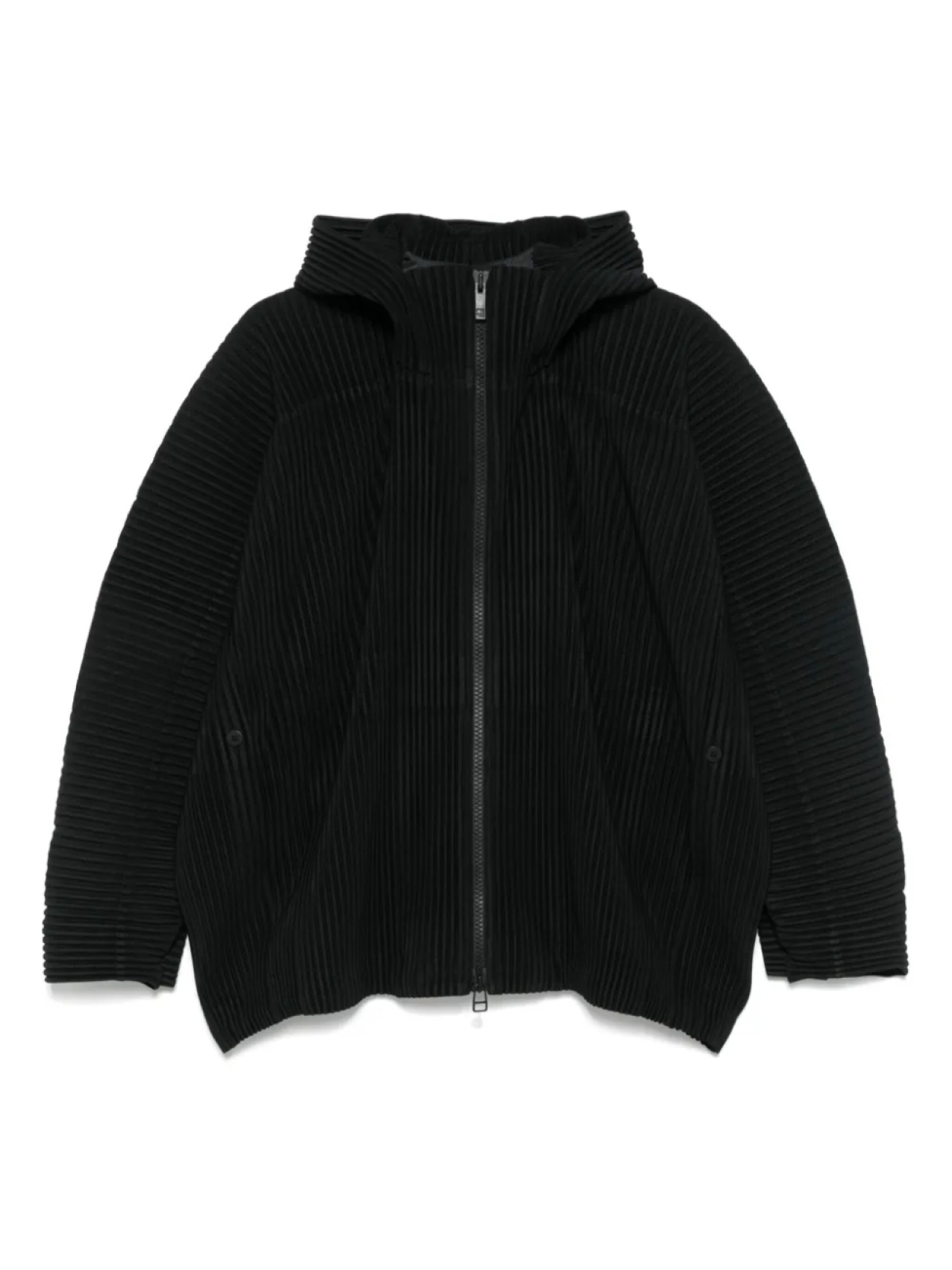 

Плиссированная куртка с капюшоном Homme Plissé Issey Miyake, черный