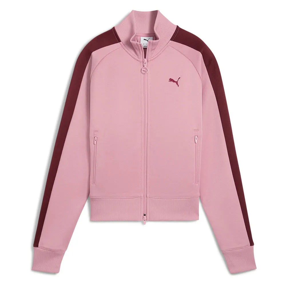 

Толстовка Puma T7 Always On full zip, розовый