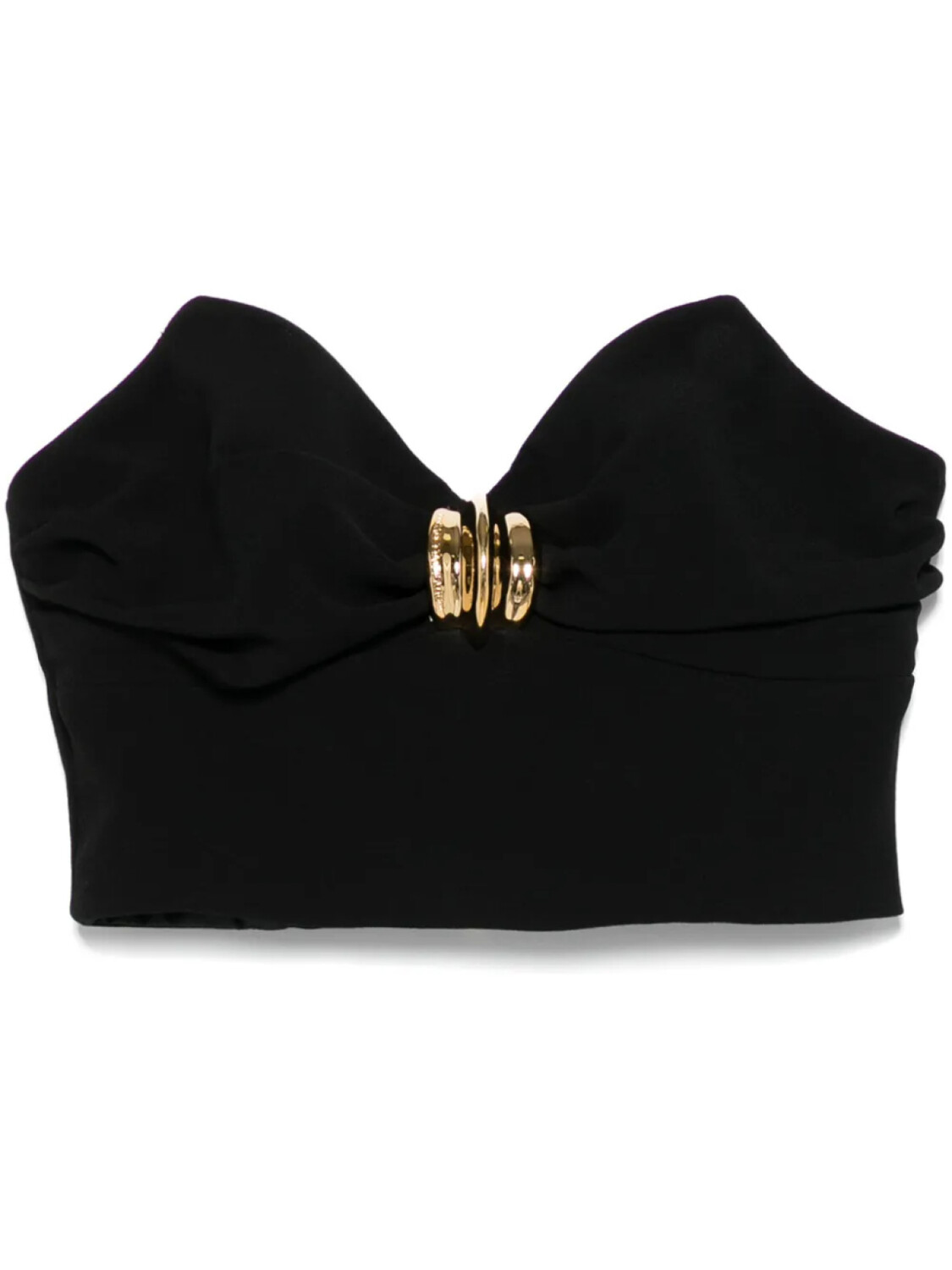 

Elisabetta Franchi декорированный топ, черный