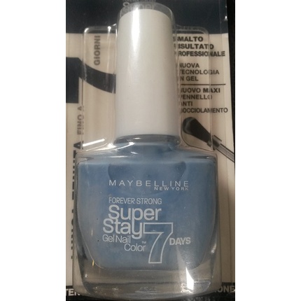 

Maybelline Forever Strong Super Stay 7 дней № 610 керамический синий 10 мл, Maybelline New York