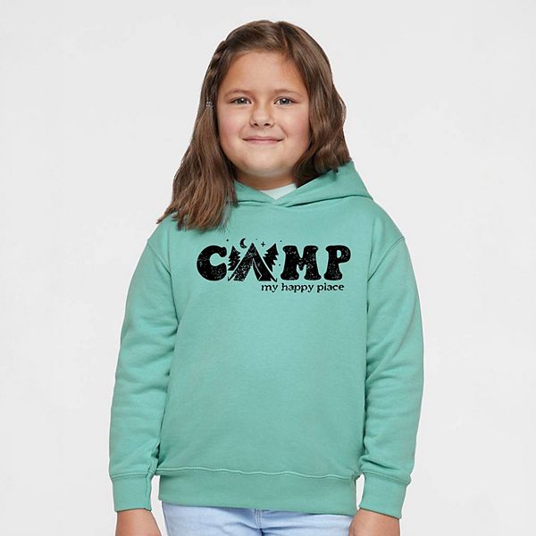 Толстовка Camp my happy place для малышей The Juniper Shop, Natural — фото 3