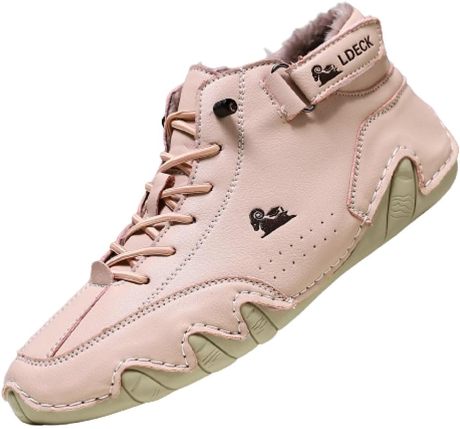 

Водонепроницаемые легкие обувь Cubicbee Explorer для походов, кемпинга и вождения на все сезоны, теплые высокие ботинки Чакка, противоскользящие итальянские спортивные ботинки ручной работы, розовый