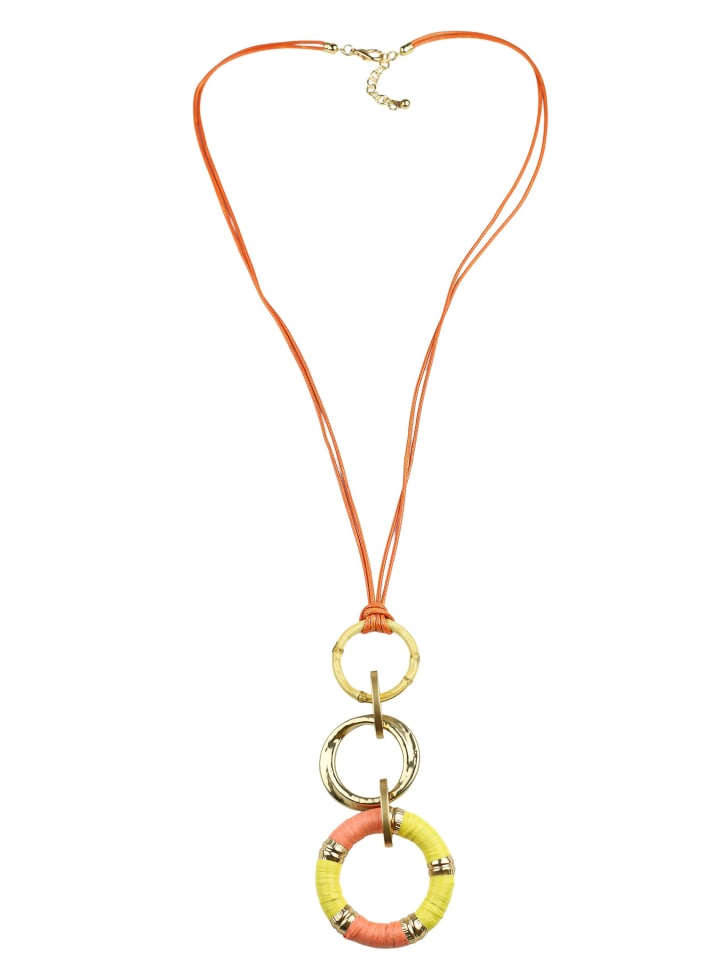 

Collezione alessandro Длинное колье «Эсмеральда» оранжевого цвета