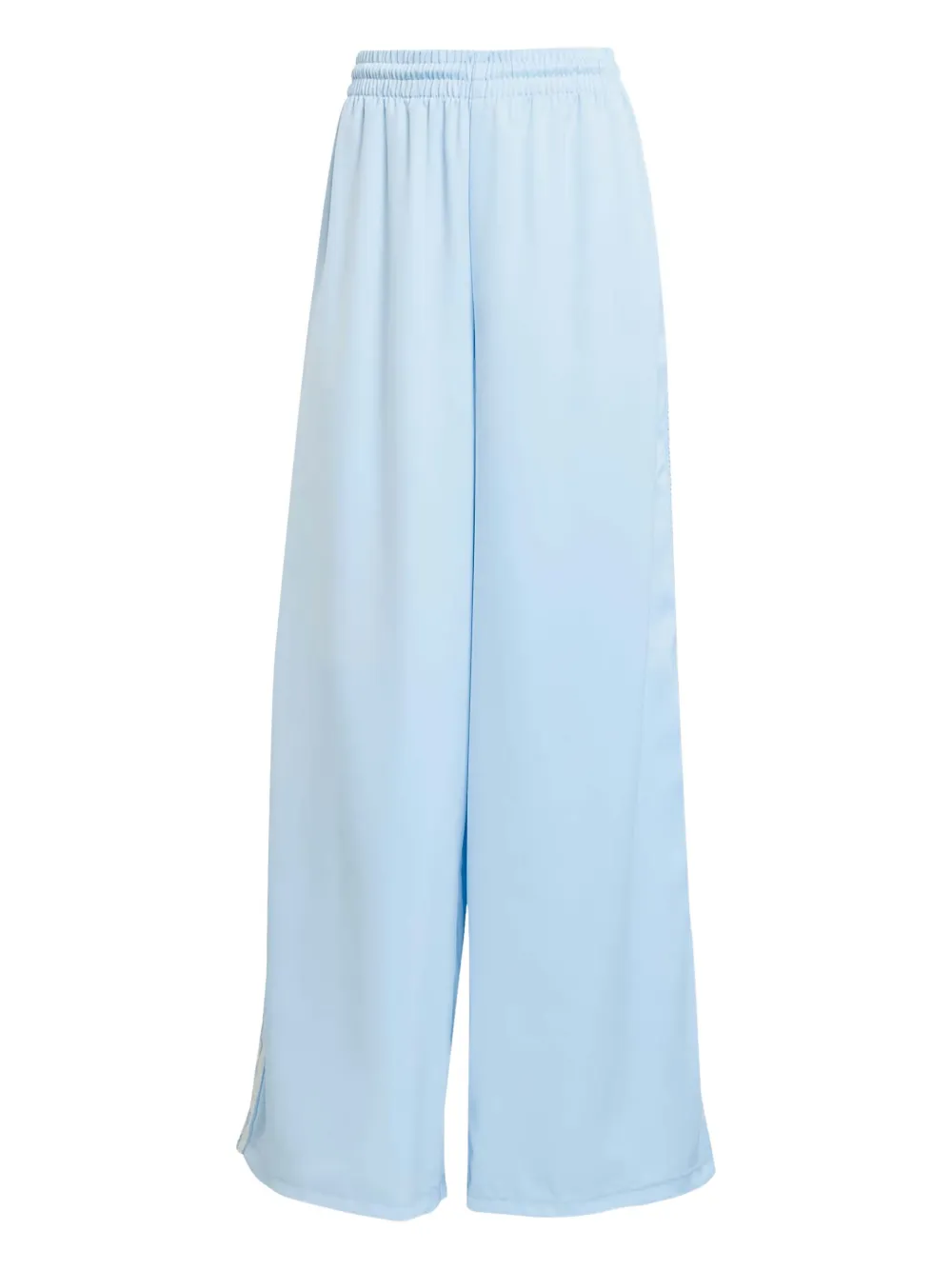 

Брюки с эластичным поясом и лампасами Adidas, синий