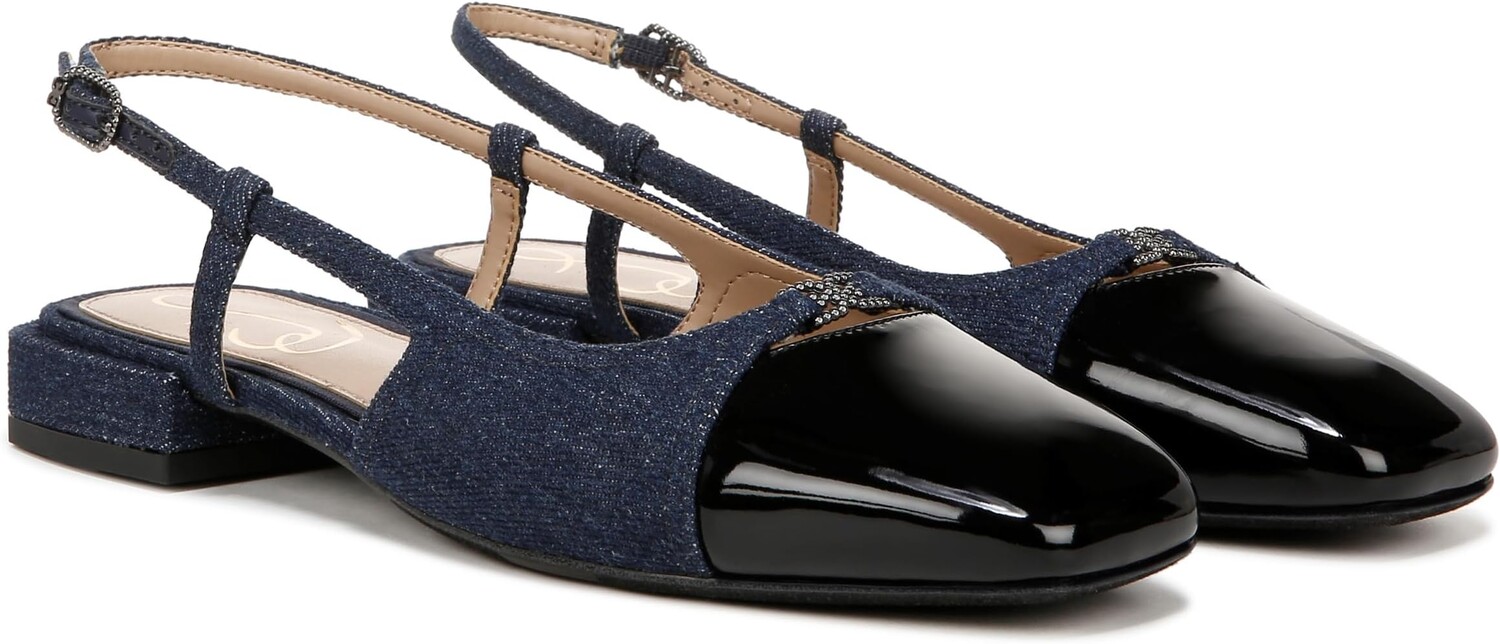 Туфли на плоской подошве Sam Edelman Kara 2, цвет Hudson Navy/Black