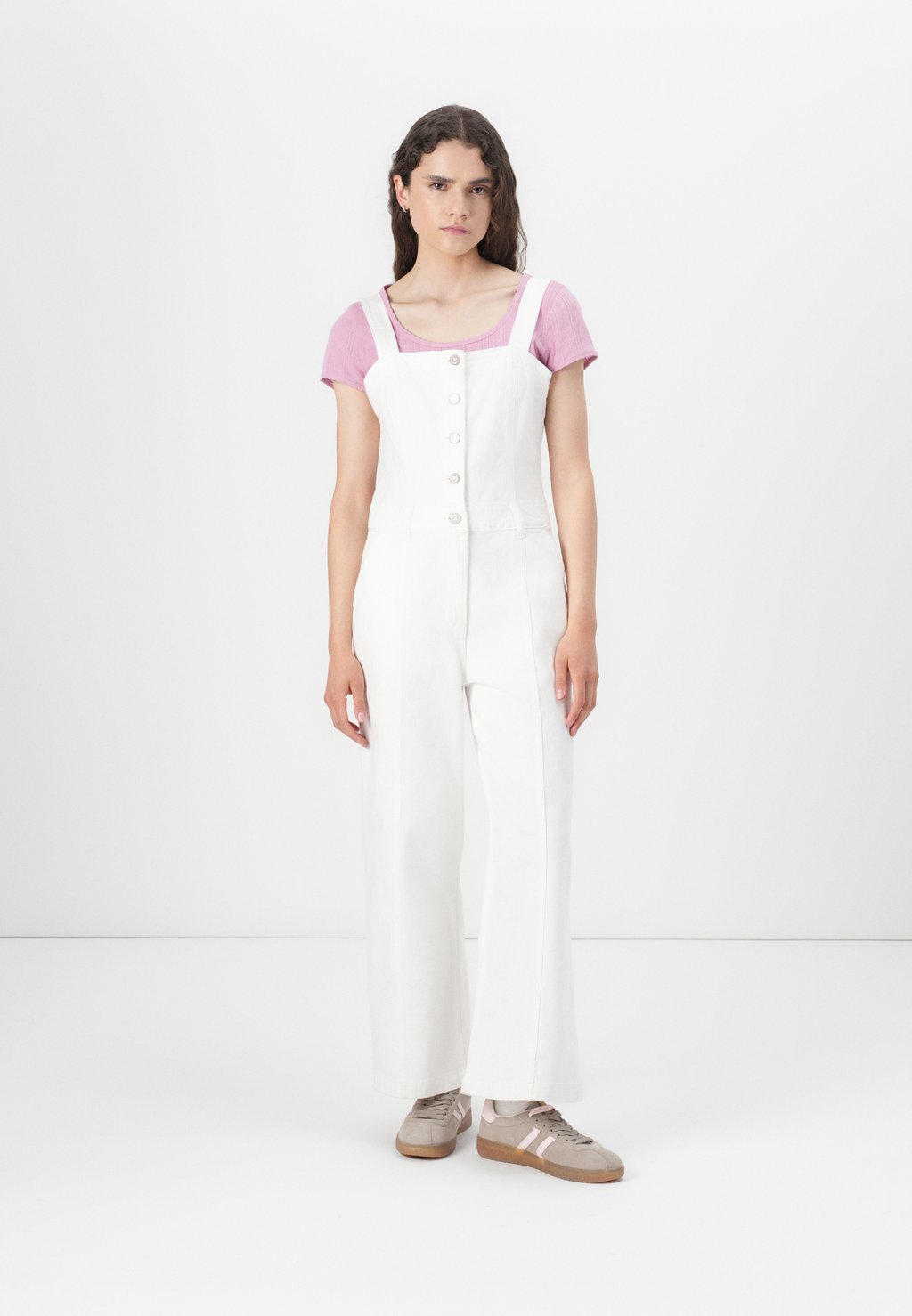 

Комбинезон BUTTON FRONT GAP, белый