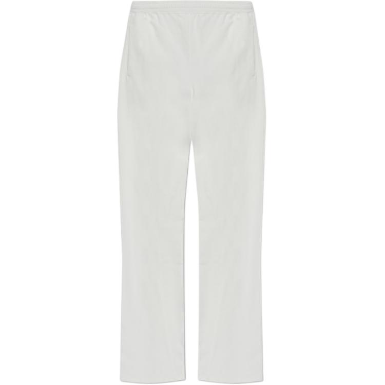 

Номерные вышитые спортивные штаны MM6 Maison Margiela, белый