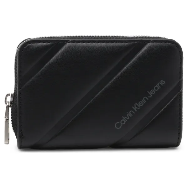 

Стеганый кошелек среднего размера Calvin Klein, черный
