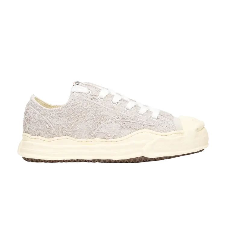 

Кроссовки Maison Mihara Yasuhiro Hank Vintage Sole Broken Suede Low 'White', белый