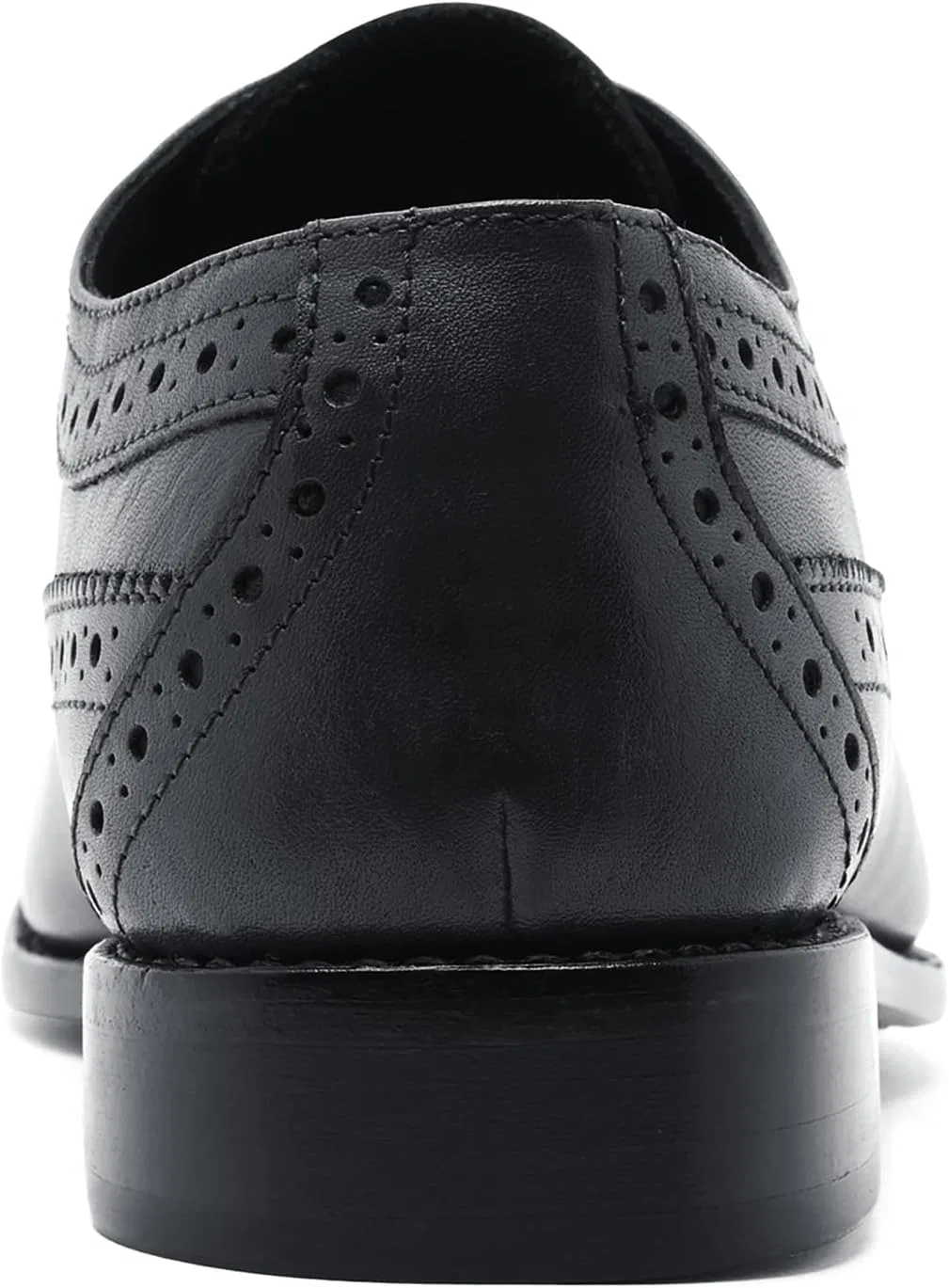Мужские кожаные туфли Anthony Veer Regan Wingtip Oxford из натуральной кожи Goodyear World, Black — фото 3