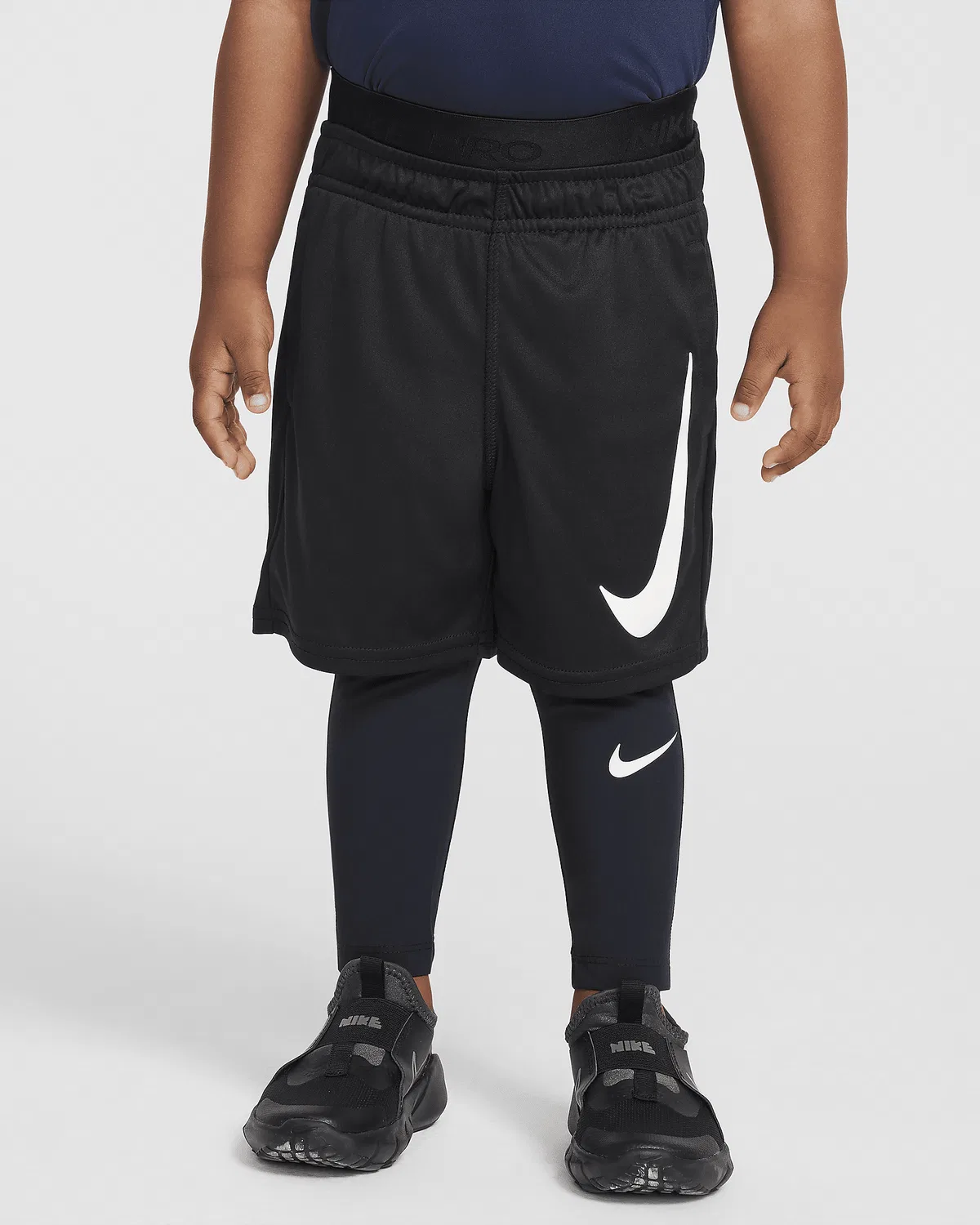 Тоддлер Dri-FIT лосины Nike Pro, Black