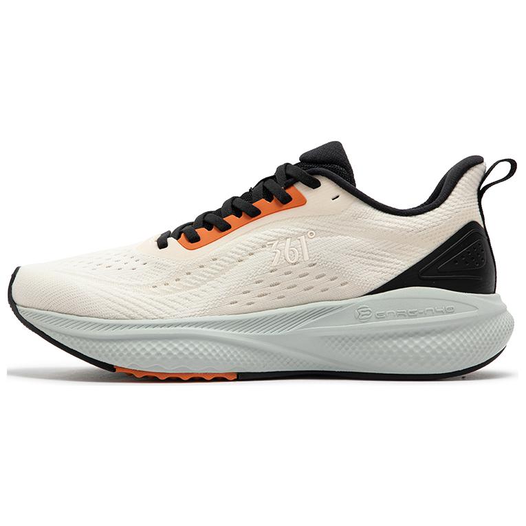 

361° Кроссовки для бега Starpath Cushioning, износостойкие, легкие, с низким верхом, мужские, бежево-черные