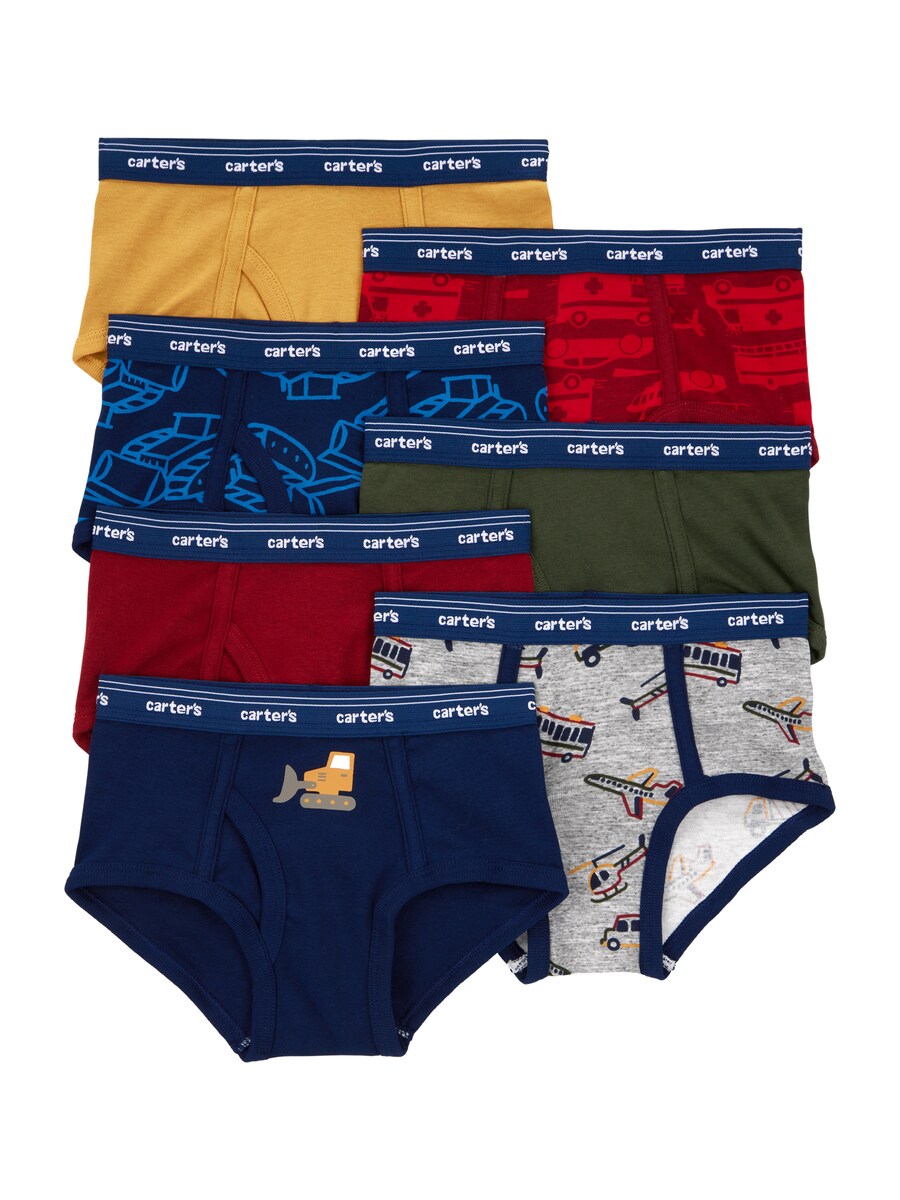 

Трусы Carter's, цвет marine blue/Yellow/Dark red
