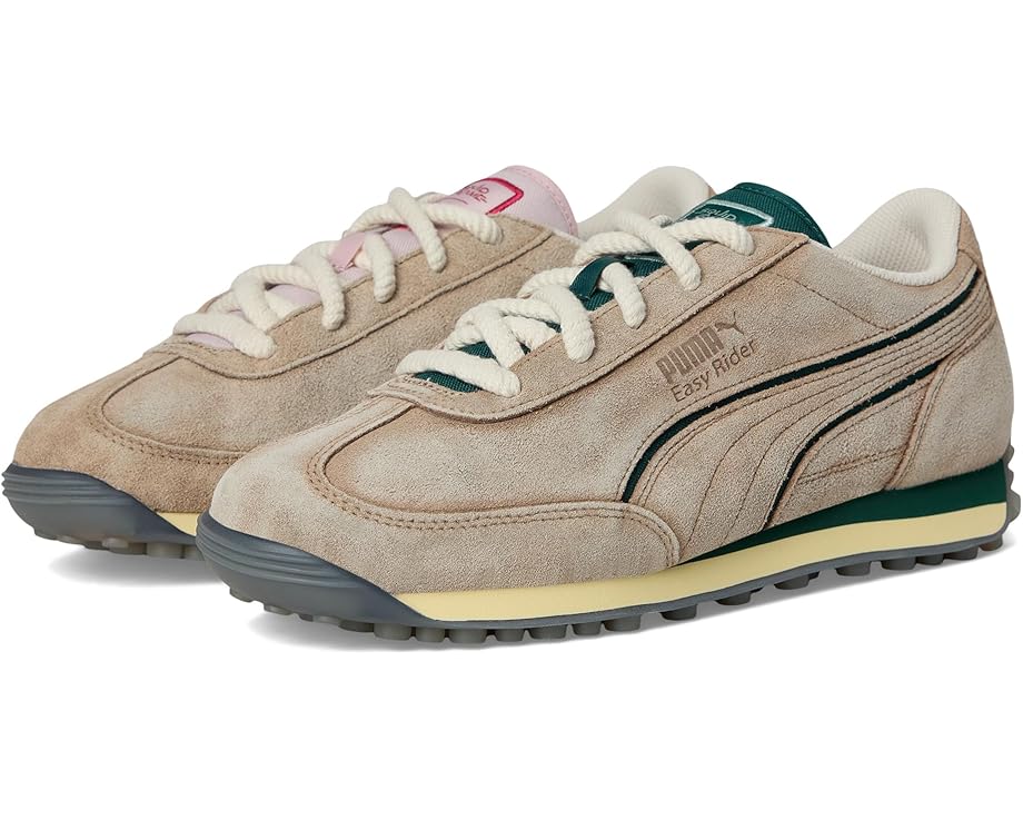 

Кроссовки PUMA Easy Rider Squid Game Shoes, цвет Alpine Snow/Dark Myrtle/Club Red