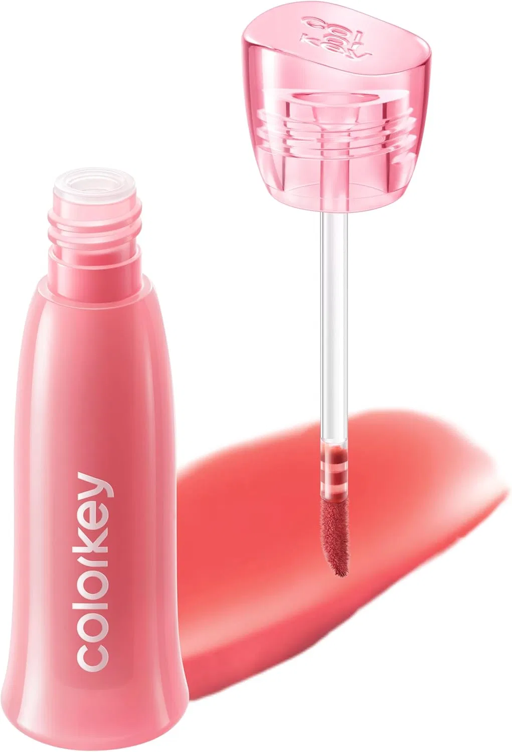 Блеск для губ COLORKEY Water Mist Liquid Lip Tint, оттенок O344 Peach Candy, 1.7 мл