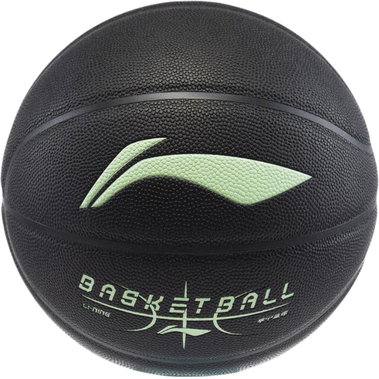 

Баскетбольный мяч PU черный размер 7 тренировочный унисекс LINING, LINING Professional Basketball