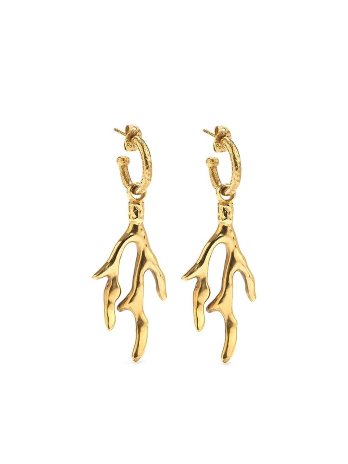 

Goossens серьги-кольца Corail Talisman Iconiques, золотой
