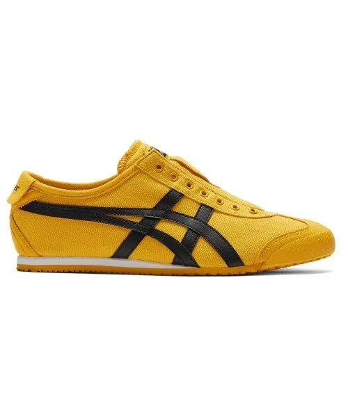 Унисекс слипоны Onitsuka Tiger MEXICO 66 Жёлто-чёрные — фото 2