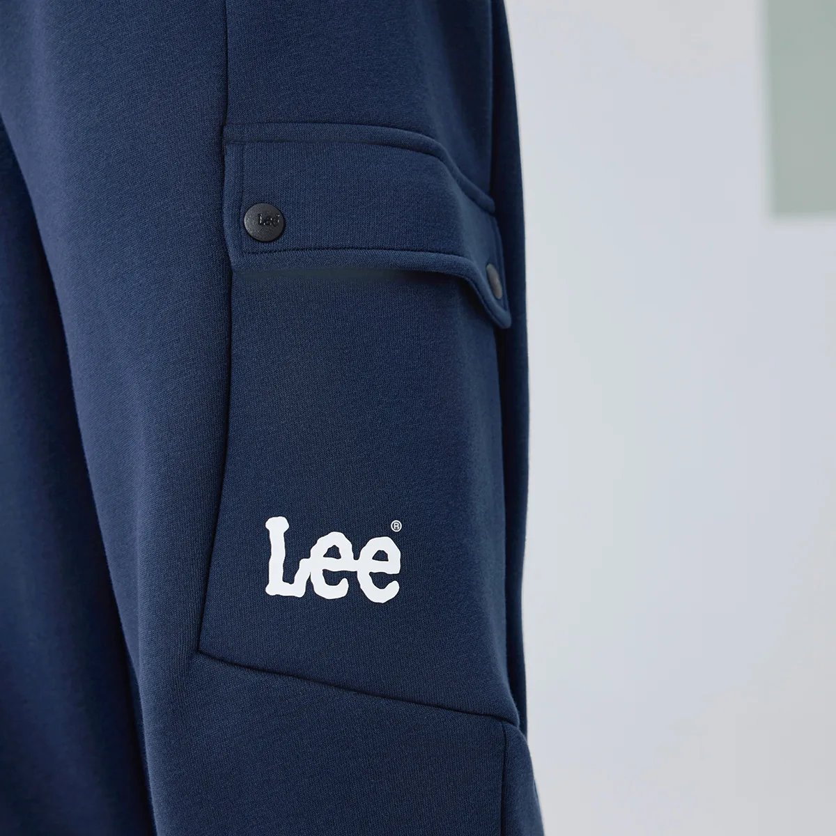 Трикотажные спортивные штаны для подростков Lee, темно-синий — фото 4
