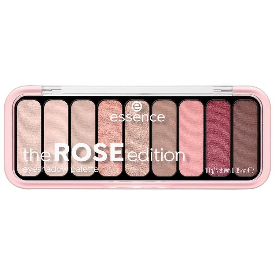 Тени для век the rose edition eyeshadow palette Essence, вес 10 гр.