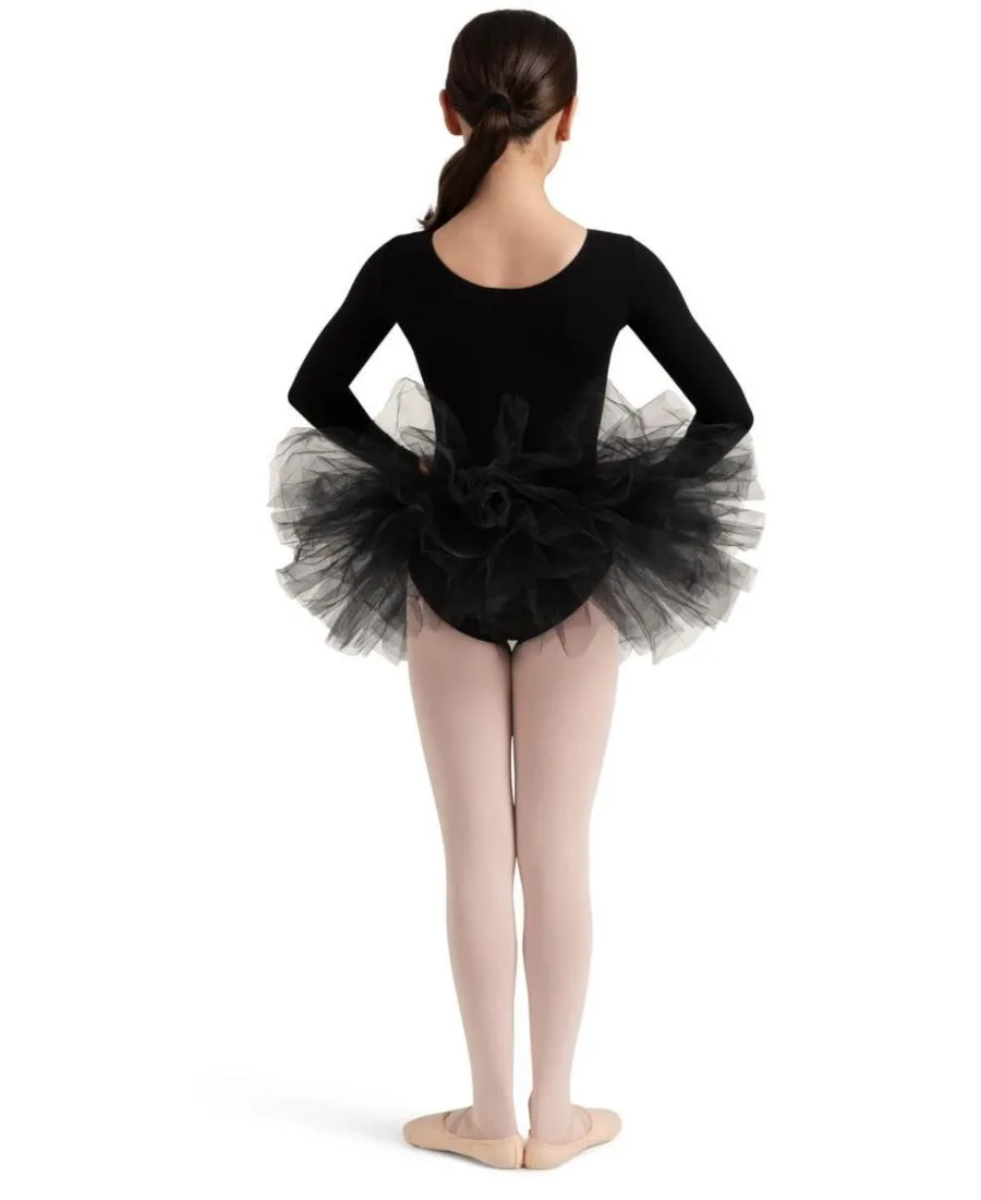 Детская трехслойная пачка Capezio, черный — фото 3