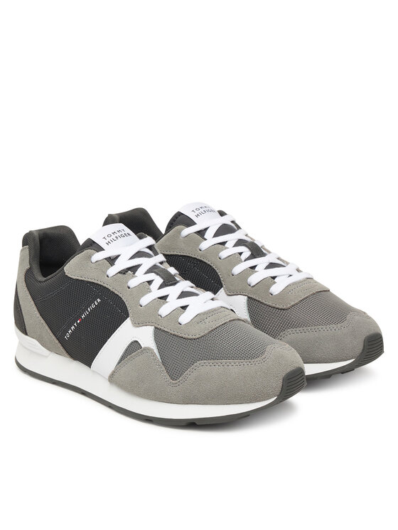 Кроссовки Runner Icon Mix FM0FM05679 Tommy Hilfiger, серый — фото 2