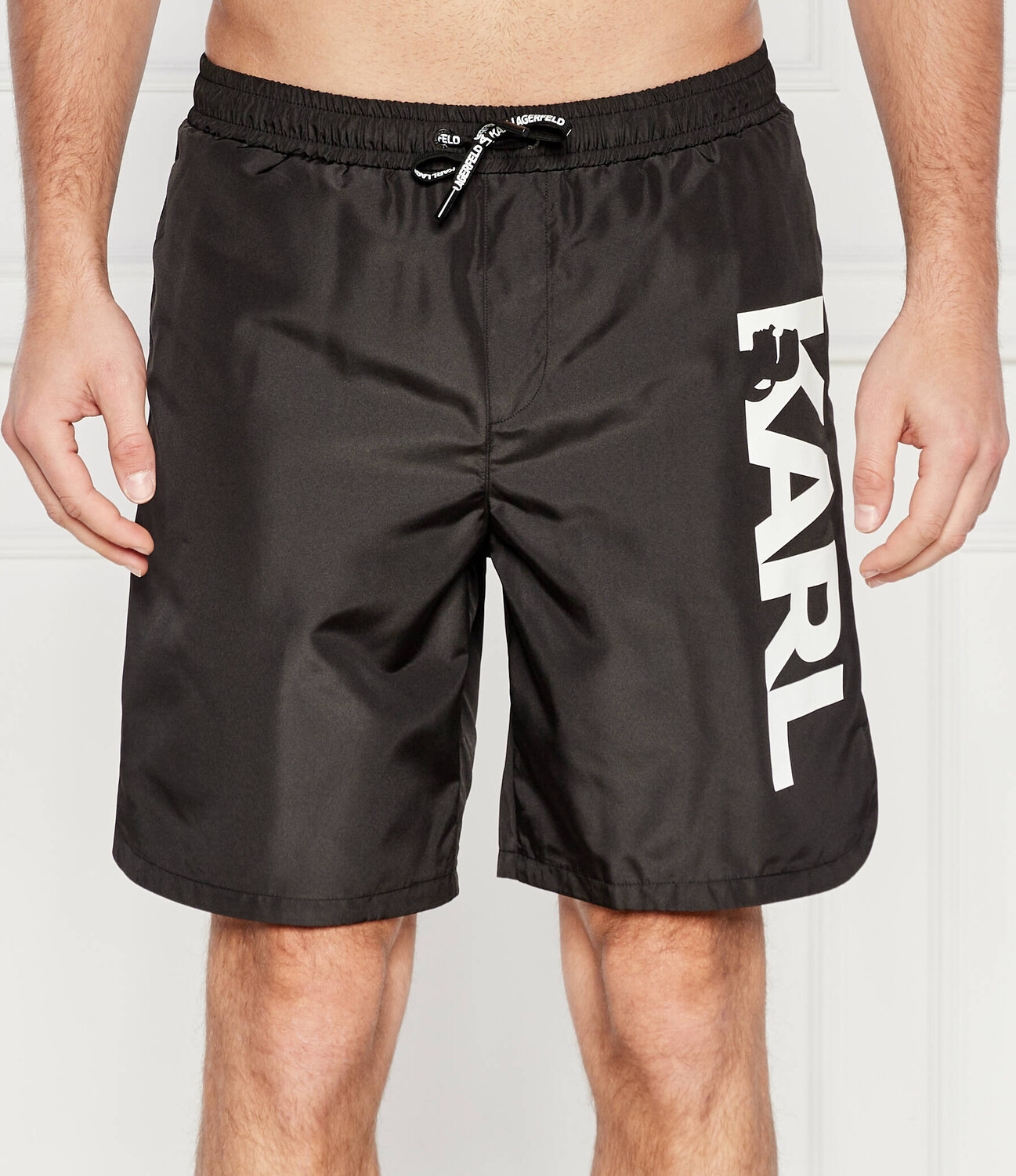 

Шорты для плавания Karl Lagerfeld Regular Fit, черный
