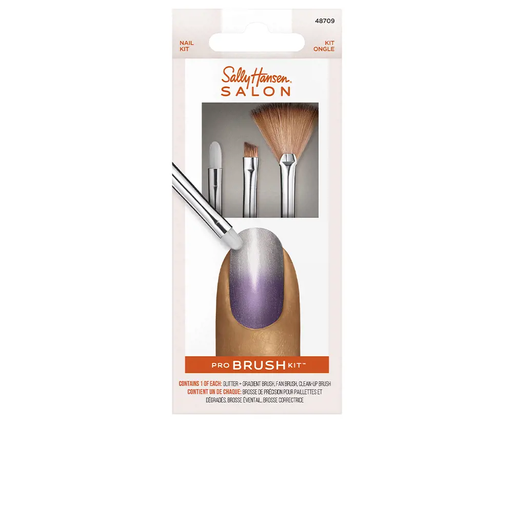 

Кисть для лица Pro brush lote Sally Hansen, 3 шт.