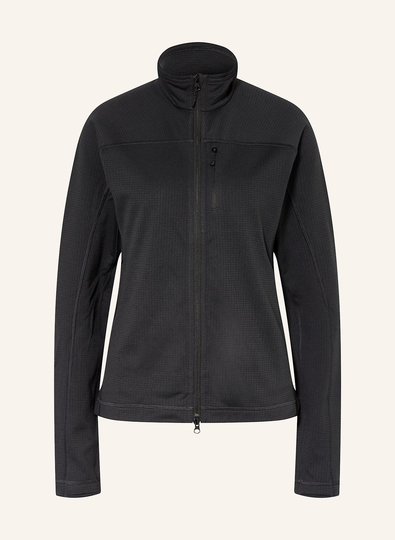 

Промежуточный слой флисовой куртки abisko lite Fjällräven, черный