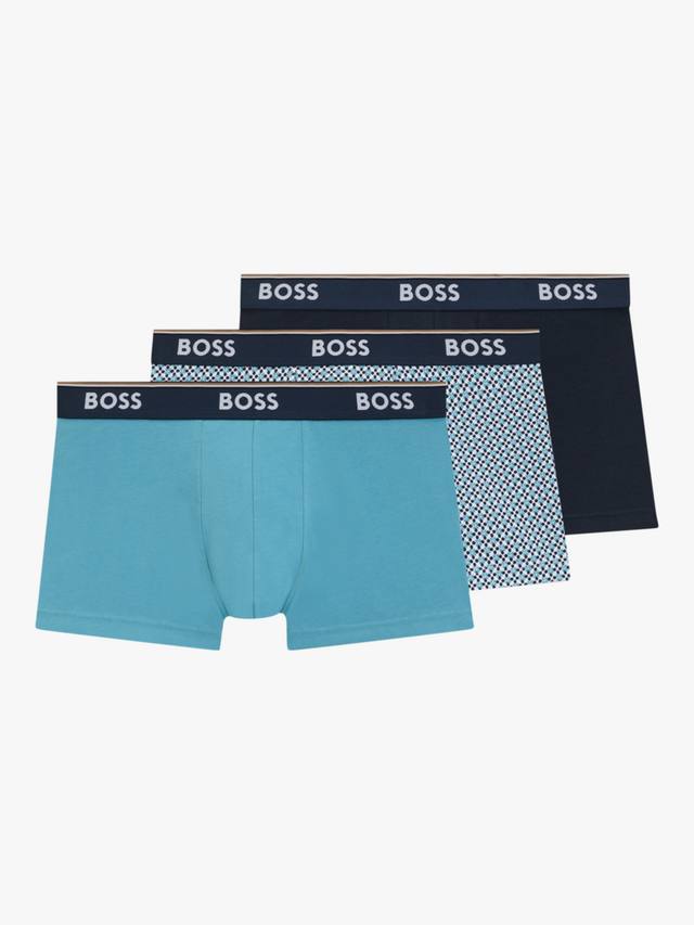

Боксеры BOSS из хлопковой смеси с логотипом HUGO BOSS, Pack of 3