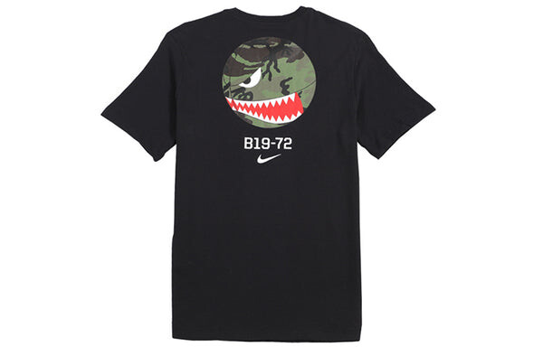 Футболка athleisure casual sports pocket short sleeve black Nike, черный — фото 2
