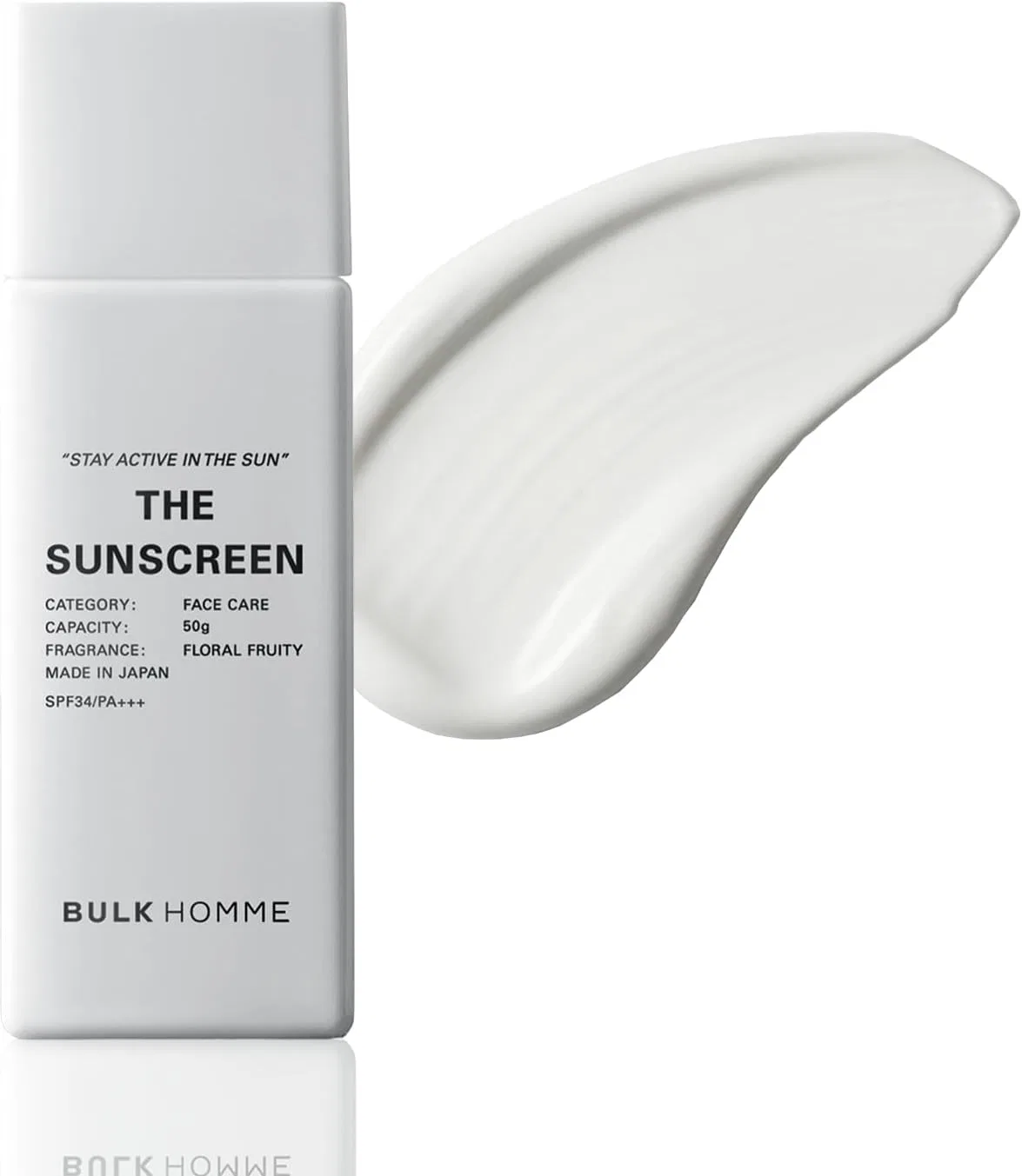 Солнцезащитный лосьон для лица BULK HO ммE SPF34 PA+++ 40 г белый Bulk Homme