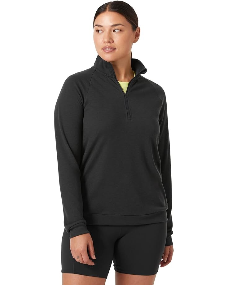 

Рубашка Helly Hansen Inshore 1/2 Zip Pullover, цвет Ebony