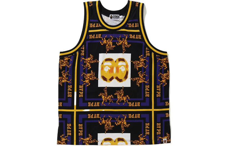 

Баскетбольная майка мужская A Bathing Ape, черный