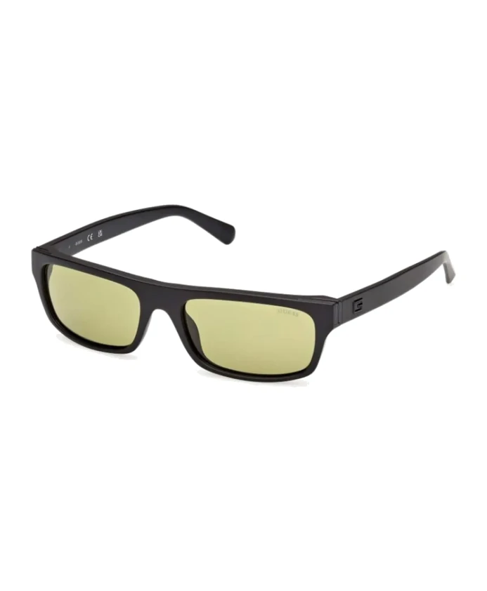 

Прямоугольные солнцезащитные очки Guess, черный