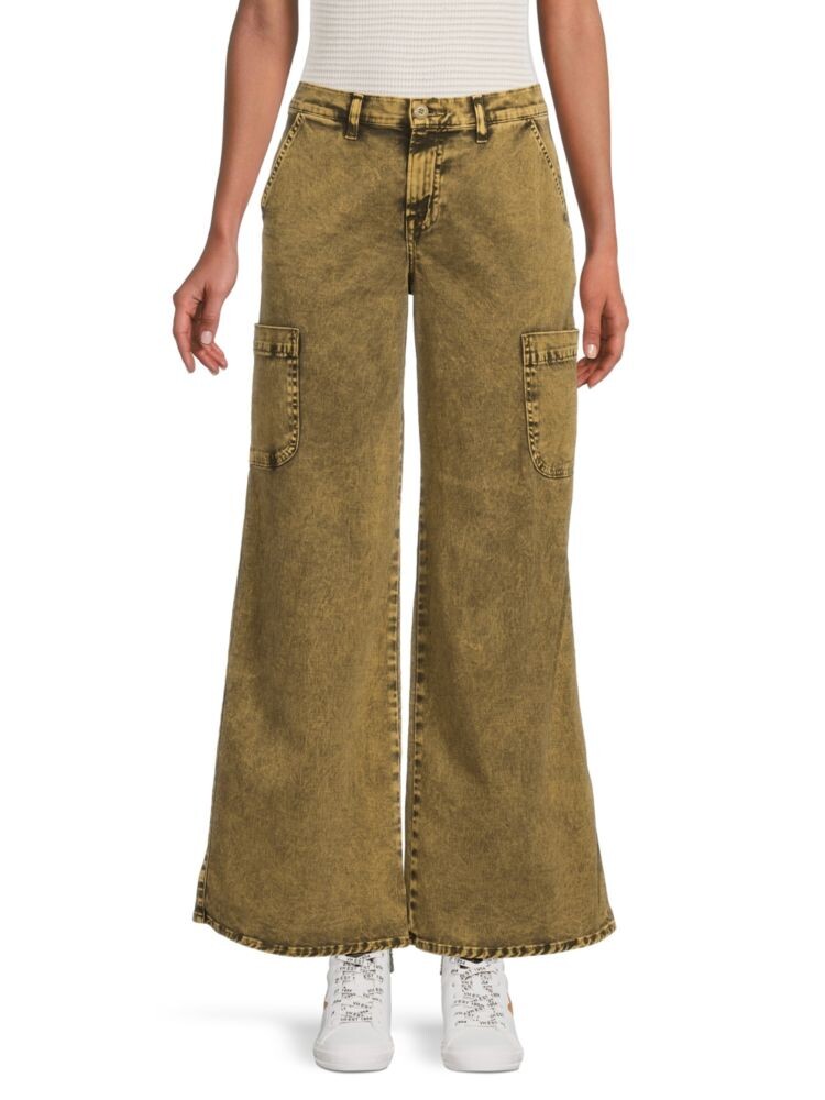 

Расклешенные джинсы Acid Wash Nsf, коричневый