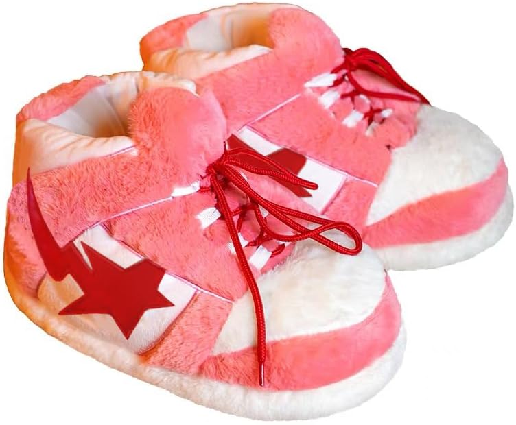 

Кроссовки-тапочки CUTEGAL Star с пушистой отделкой, с эффектом памяти, универсальный размер, удобные и модные для мужчин и женщин, домашние тапочки, розовый